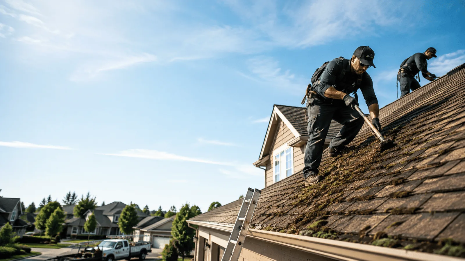 Roof Moss Removal in Forbes, MN near me